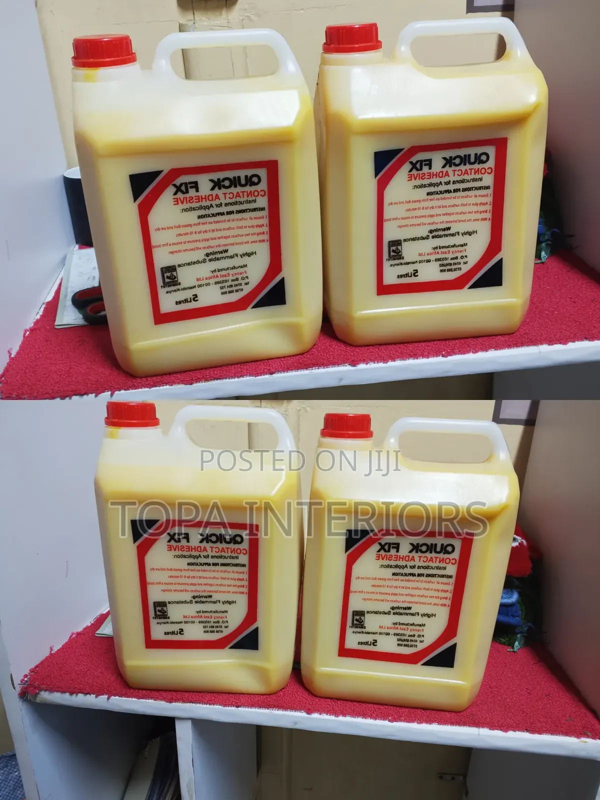 Construction Adhesive Quick Fix Conta Glue for Bonding Surfaces