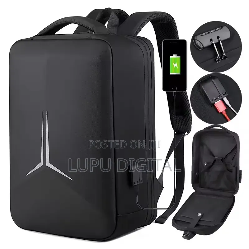 Travel Hard-Shell Waterproof Laptop Anti-Theft Laptop Backpack