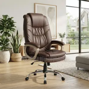 Office Chair; Managers High Back Leather Office Chairs