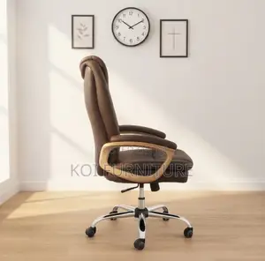 Office Chair; Managers High Back Leather Office Chairs