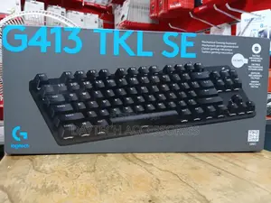 The Logitech G413 TKL SE Compact Tenkeyless Mechanical Gaming Keyboard