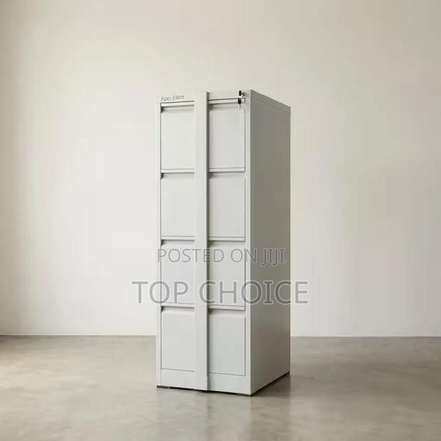 4-Door Metal Filing Cabinet | Office Storage Cabinet