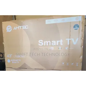 Amtec 43" Inch Smart Android TV Frameless