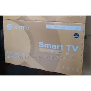 Amtec 43" Inch Smart Android TV Frameless