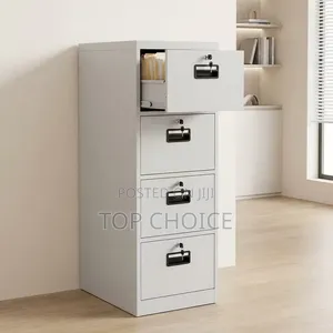 4-Door Metal Filing Cabinet | Office Storage Cabinet