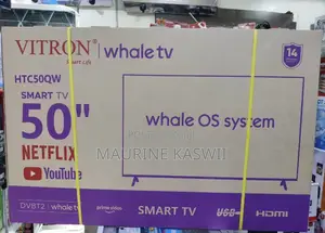 Vitron 50” Inch Qled Whale TV -Htc50qw