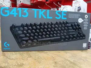 Logitech G413 TKL SE Mechanical Gaming Keyboard - Black English - US