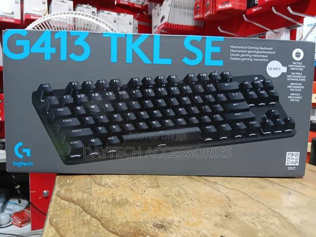 Logitech G413 TKL SE Mechanical Gaming Keyboard - Black English - US - thumbnail 2