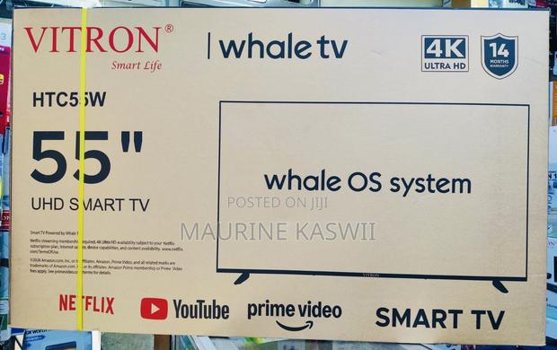 Vitron 55” Inch Smart 4kuhd Whale TV -HTC 55w - main view