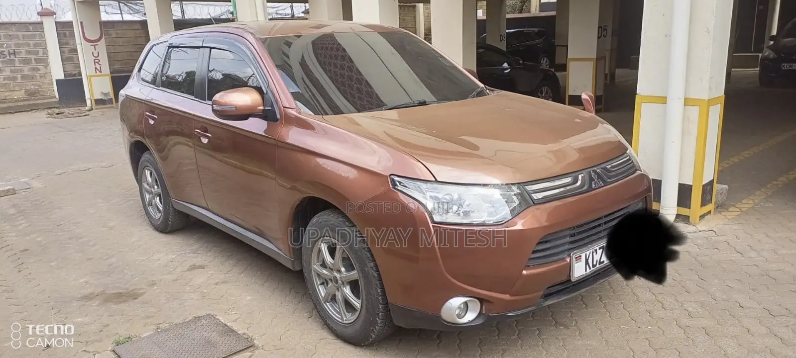 Mitsubishi Outlander 2013 Brown