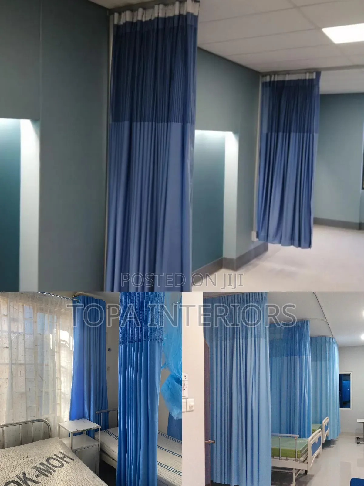 PATIENT Privacy Mesh Top Hospital Curtains