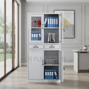 Office Cabinet; Two Doors Modern Home Officees Storage Steel Cabinets