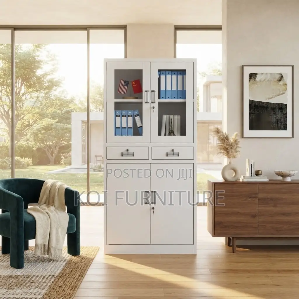 Office Cabinet; Two Doors Modern Home Officees Storage Steel Cabinets