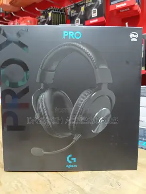 The Logitech G PRO X Gaming Headset.
