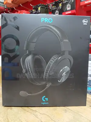 The Logitech G PRO X Gaming Headset.