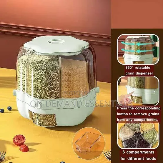 6 in 1 Rotating Cereal Dispenser