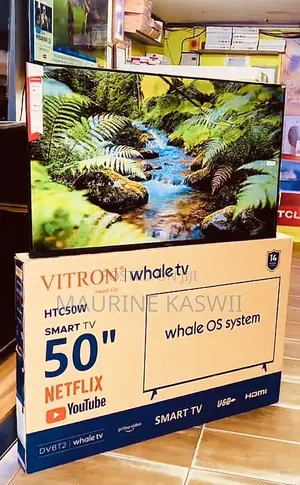 VITRON 50”inch Frameless Smart TV
