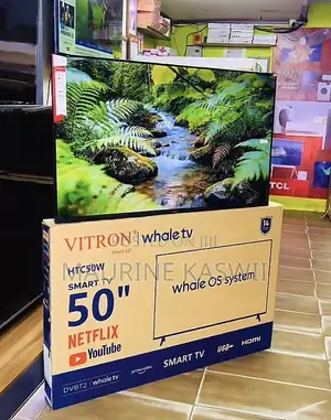 VITRON 50”inch Frameless Smart TV