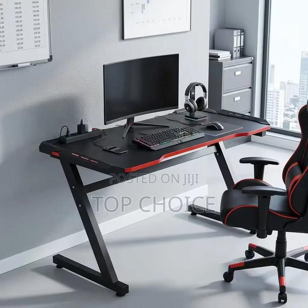 Modern Gaming Desk | Large Computer PC Gaming Desk - thumbnail 2