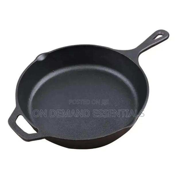 Heavy Duty 26cm Cast Iron Pan Available - thumbnail 2