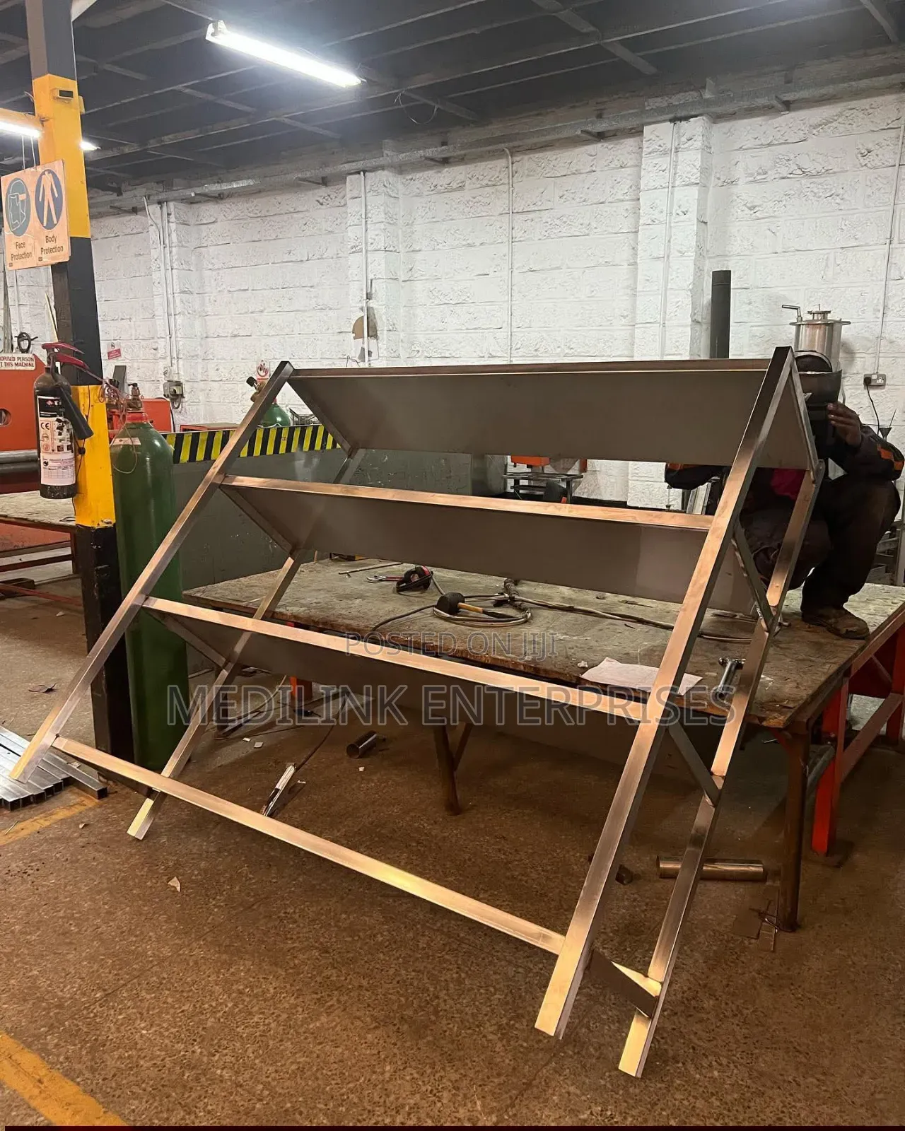 Modern Stainless Steel Commercial Racks