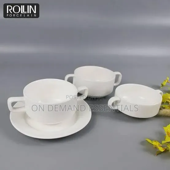 Consomee Cup With Handle Available in 6pcs