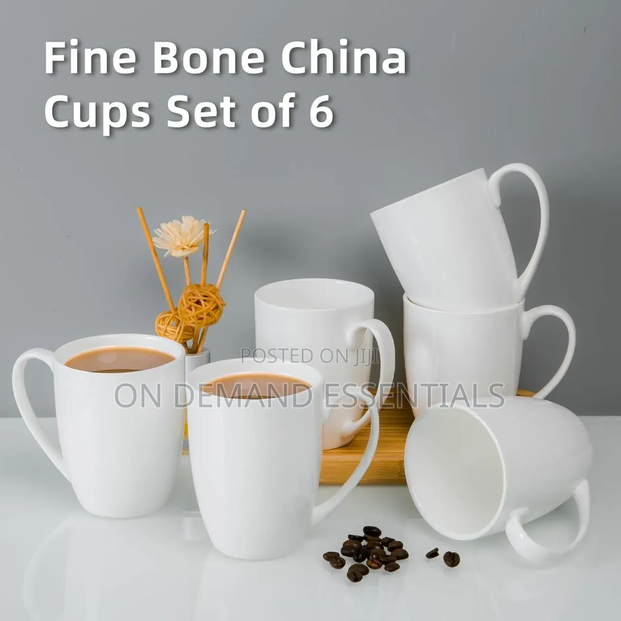 Ceramic Cup 350ml Available 6pcs