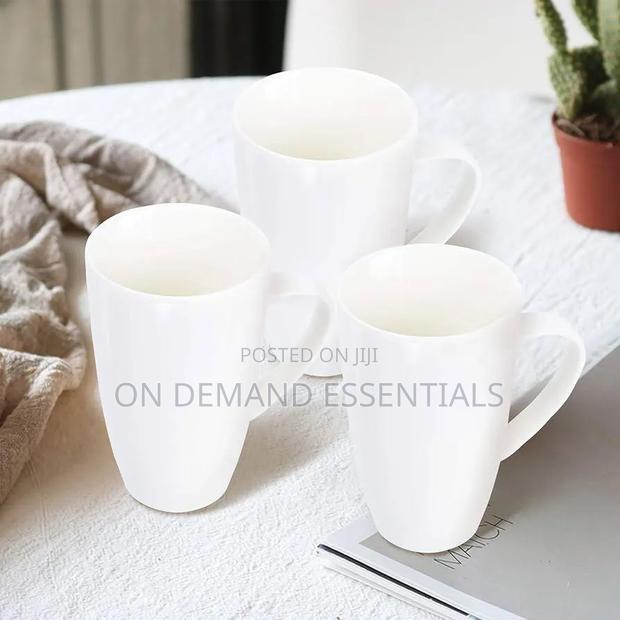Long Ceramic Mugs 500ml Available 6pcs - main view