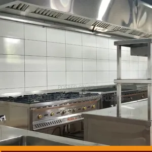Modern Stainless 304 Commercial Kitchen Set Up
