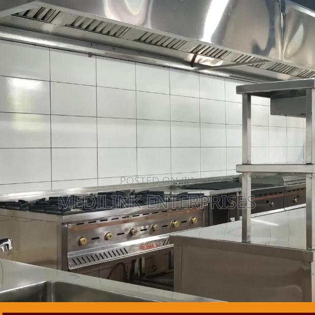 Modern Stainless 304 Commercial Kitchen Set Up