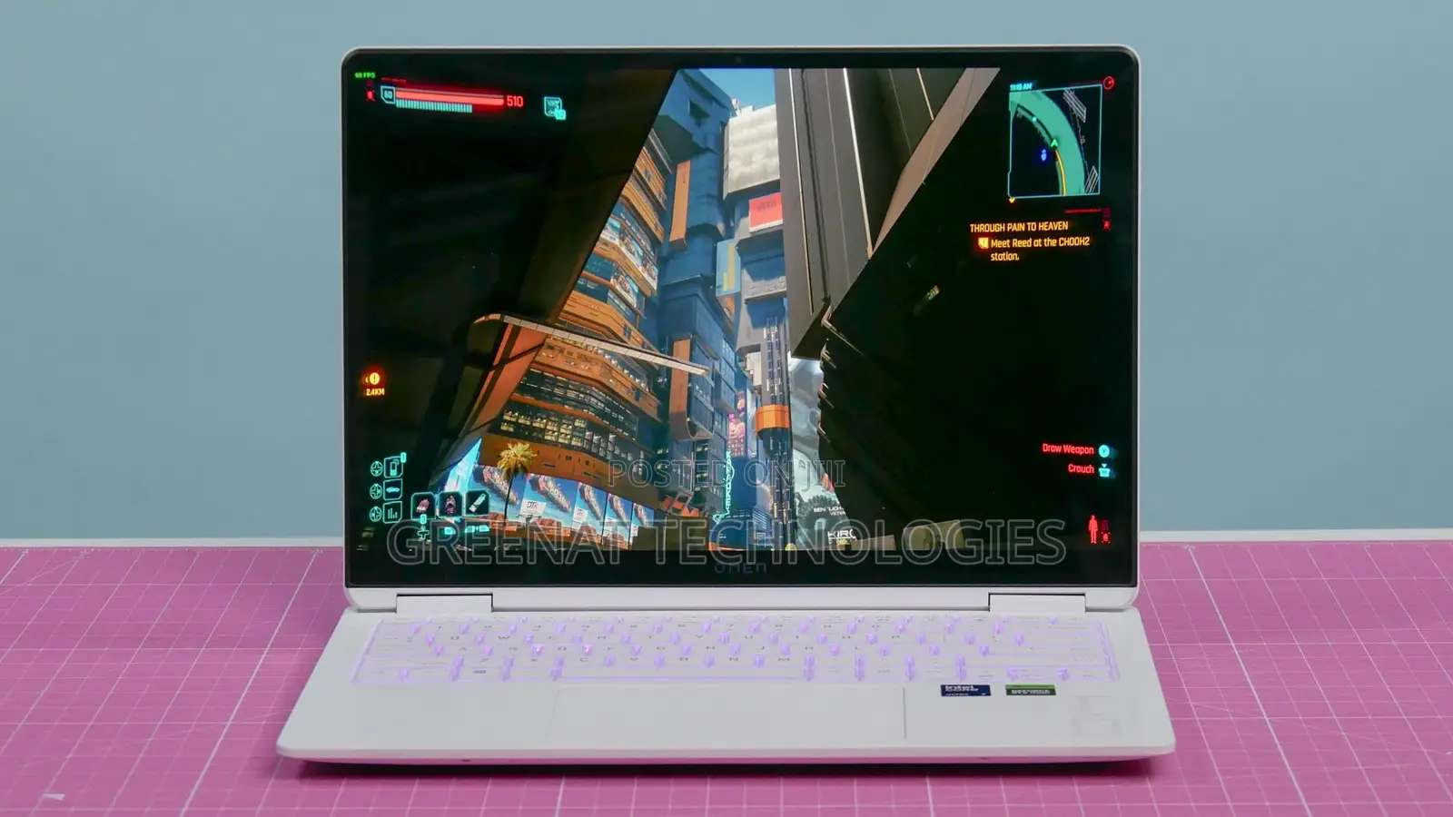 Laptop HP Omen Transcend 14-fb0023dx 16GB Intel Core Ultra 7 SSD 1T