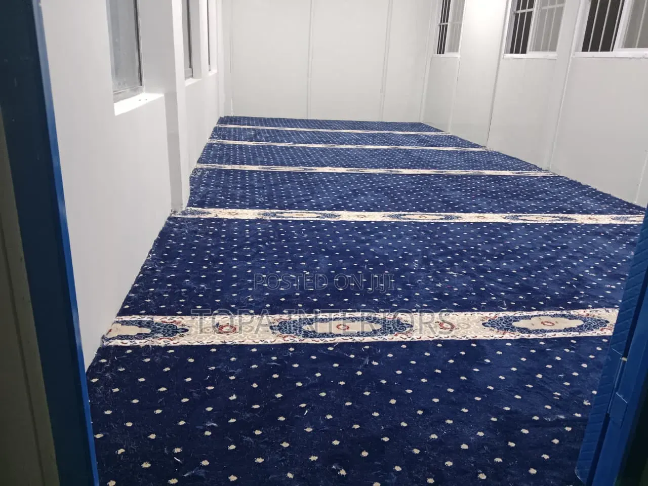 Knee Friendly Mosque Floor Carpets Supply and Installation