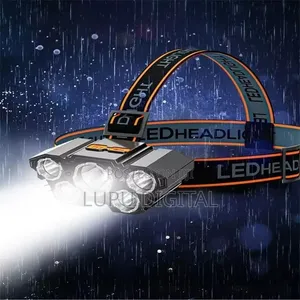 Powerful Outdoor Camping Waterproof Headlight Abs Rechargeable Led
