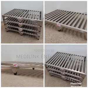 Stainless Twin Pallets for Heavy Duty Stands