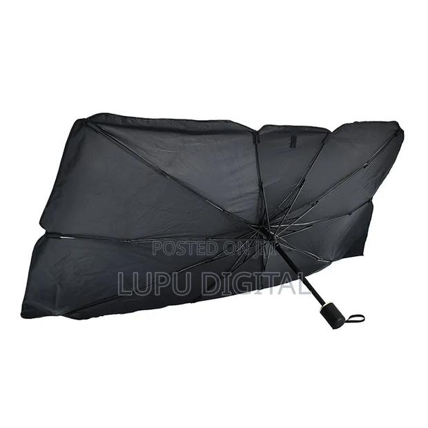Universal Car Windscreen Umbrella/ Foldable Automatic Car Sunshade - thumbnail 4