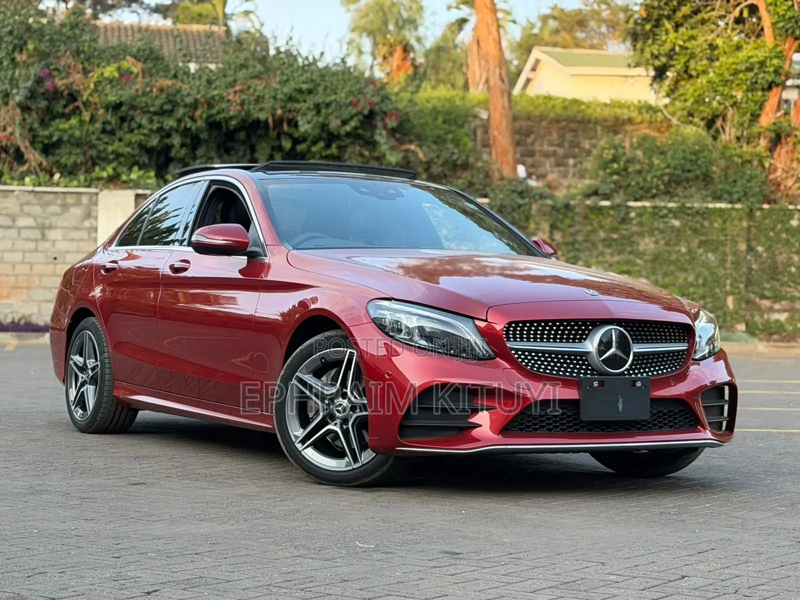 Mercedes-Benz C200 2019 Red