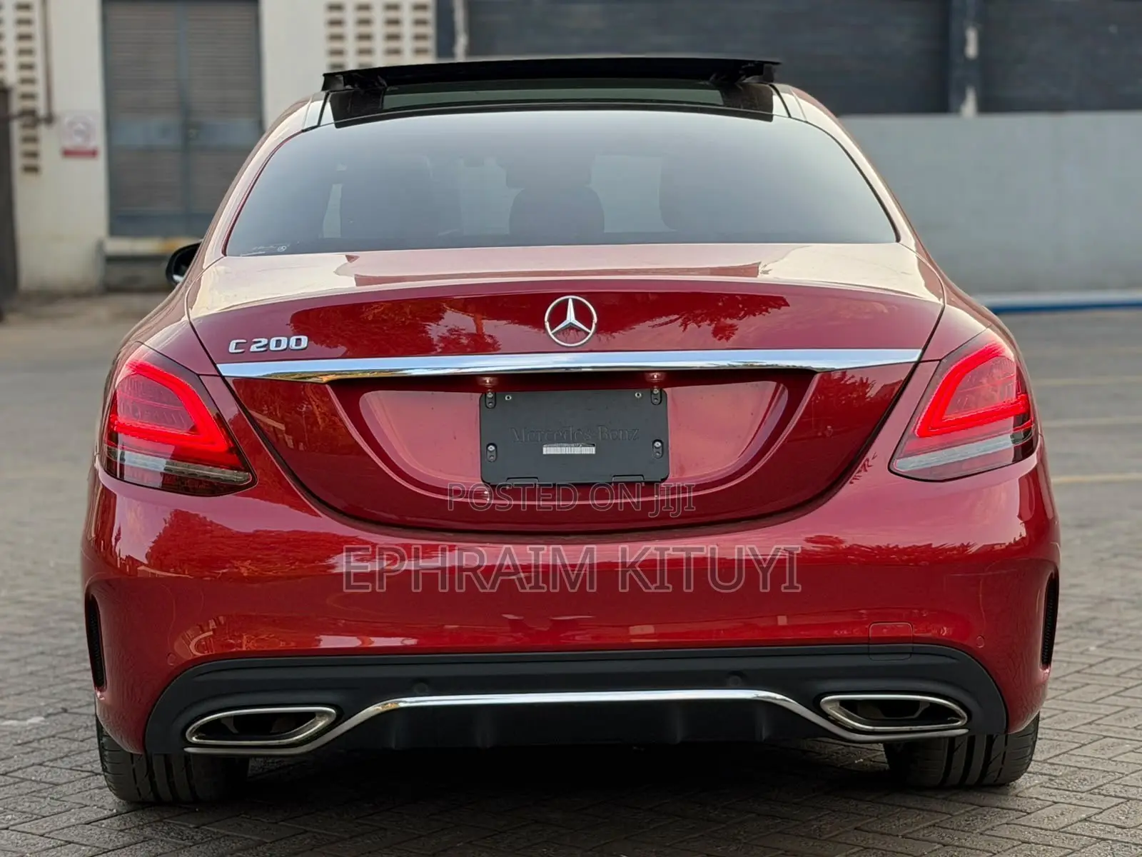 Mercedes-Benz C200 2019 Red