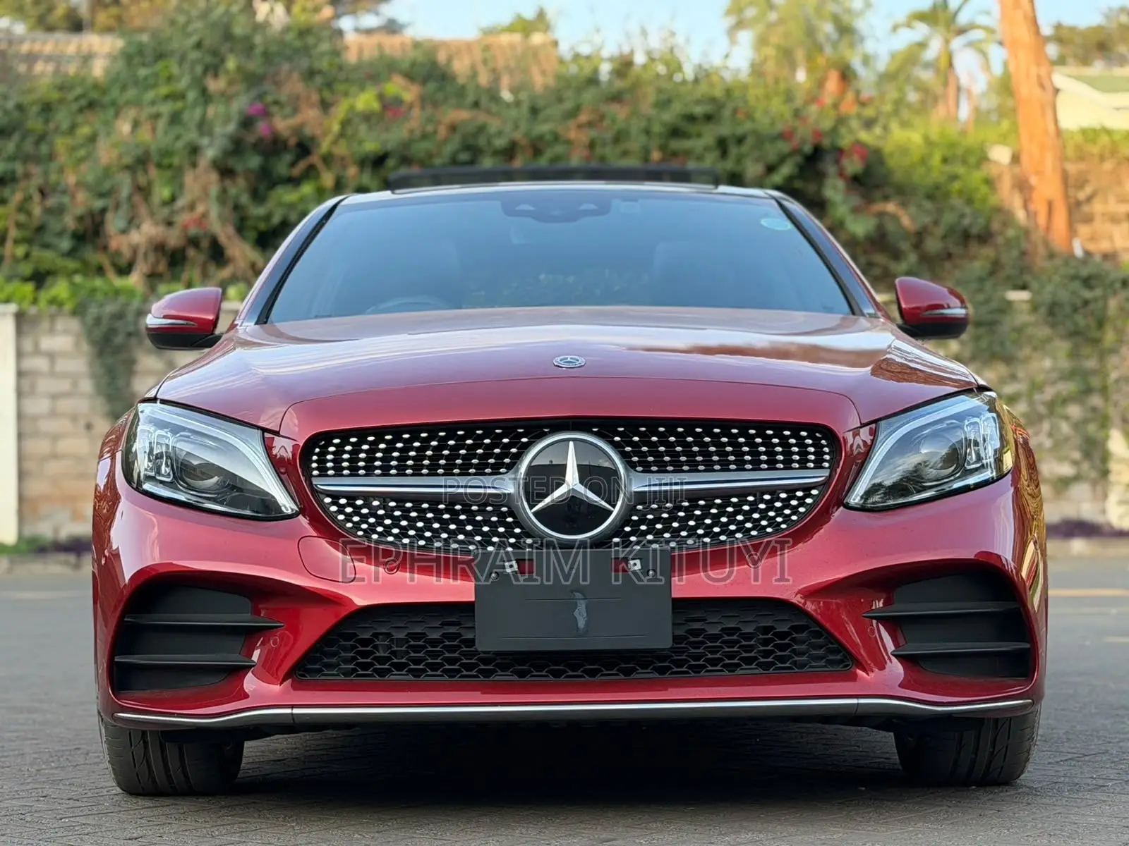 Mercedes-Benz C200 2019 Red