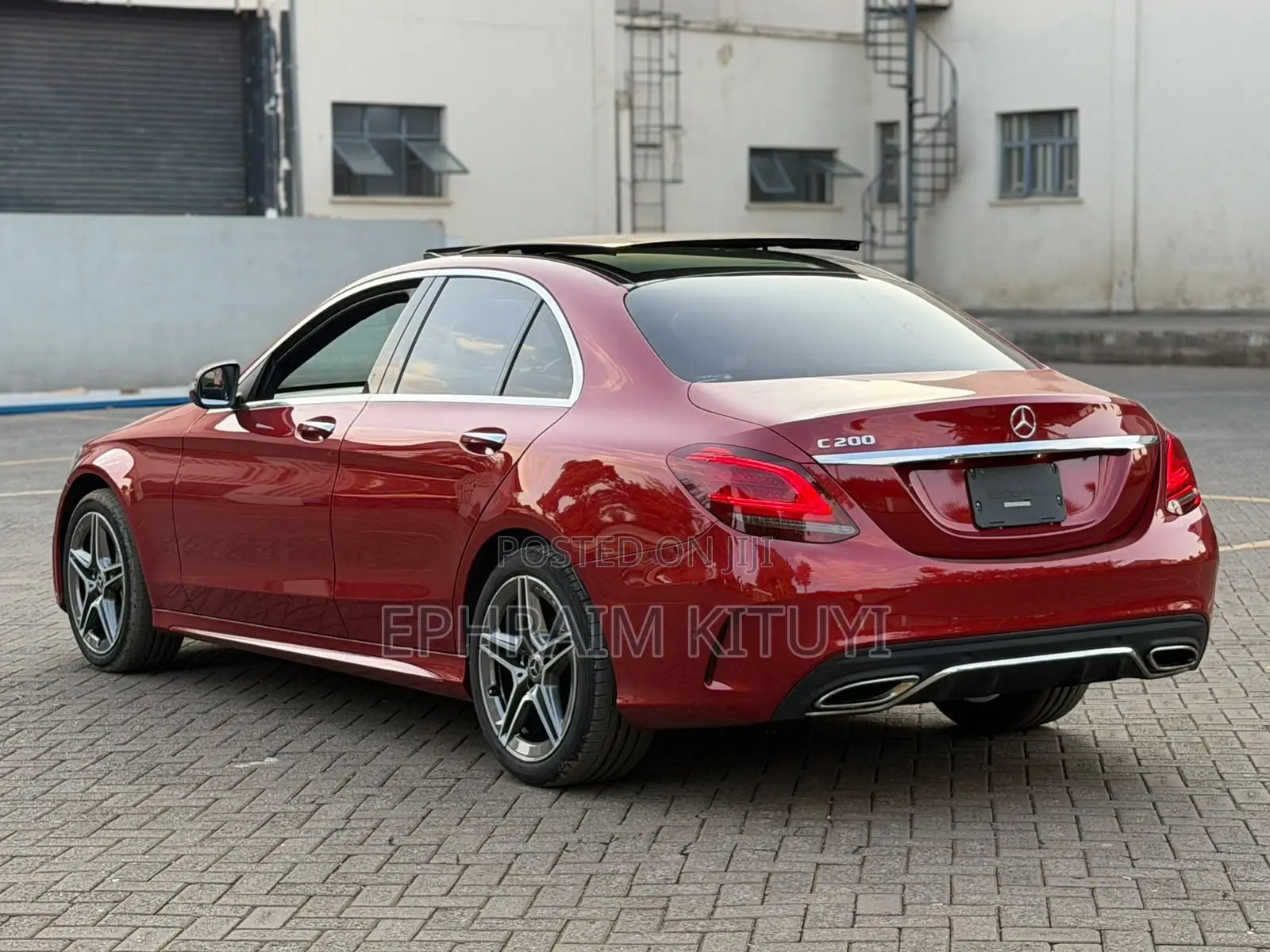 Mercedes-Benz C200 2019 Red