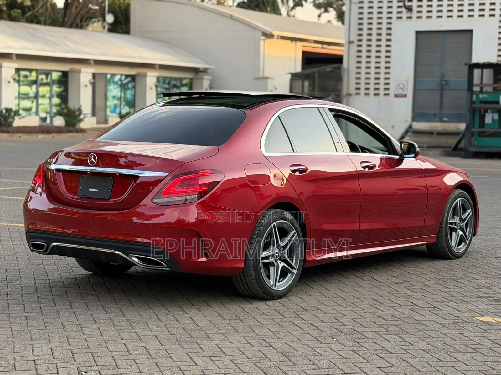 Mercedes-Benz C200 2019 Red