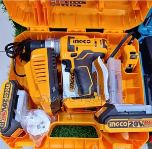 Ingco Cordless/Rechargeable Drill Set 20v