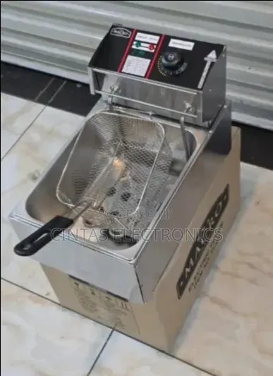 6L Electromate Deep Fryer Single