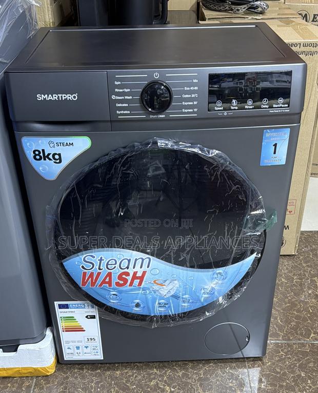 8kgs Smart Pro Washing Machine - main view
