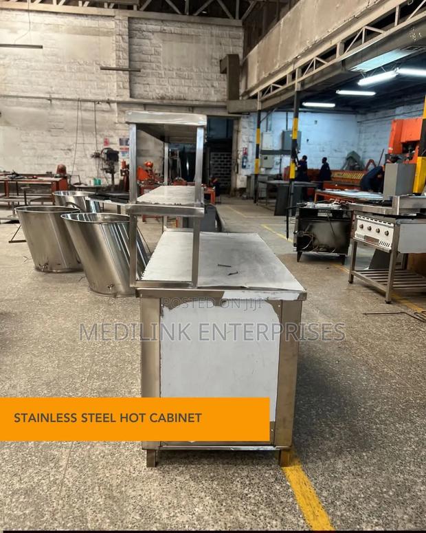 Ss 304 Hotplate Cabinets for Kitchen Commercial - main view