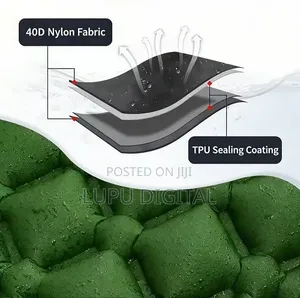 Foot Press Self Inflating Camping Mat With Pillow Lightweight