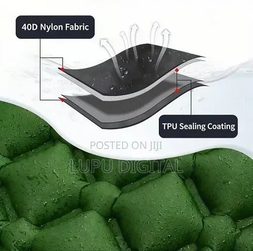 Foot Press Self Inflating Camping Mat With Pillow Lightweight