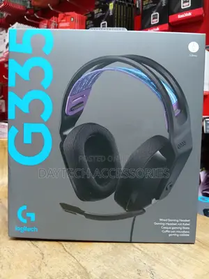 The Logitech G335 Wired Gaming Headset Over-Ear Gaming Headset.