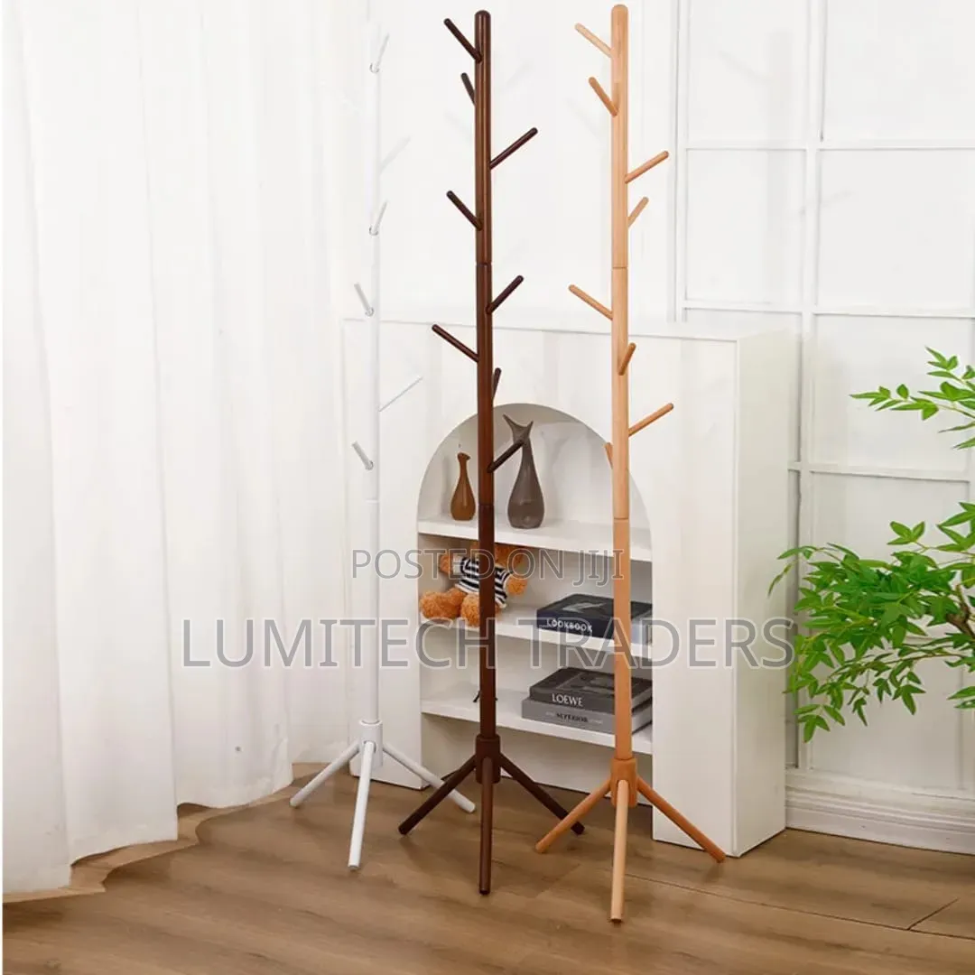 Pinewood Wooden Coat Hanger