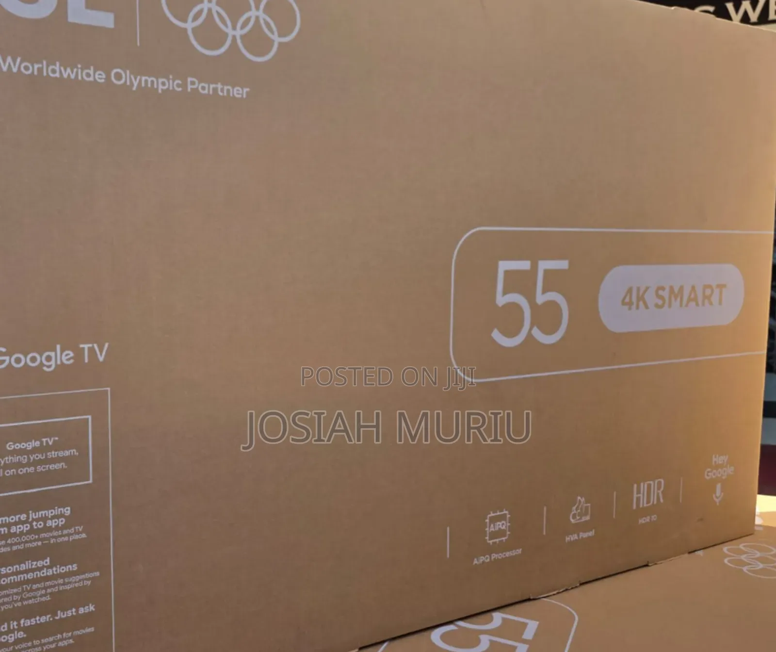 TCL 55-Inch Ultra HD Smart Google TV – Stunning Picture