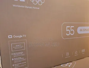 TCL 55” UHD Google Smart TV – HDR, Voice Control Streaming
